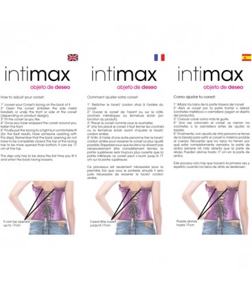 INTIMAX ZEUS CORSET CARNE