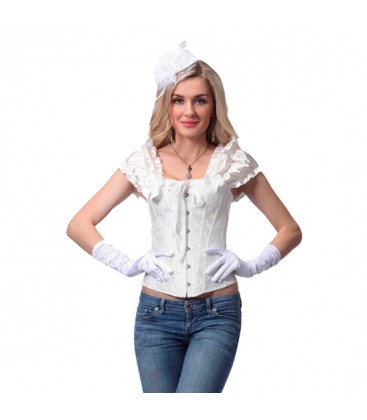 INTIMAX ANGELES CORSET BLANCO