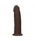 DILDO DE SILICONA SIN TESTiCULOS 153CM MARRoN