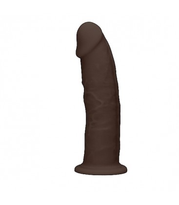 DILDO DE SILICONA SIN TESTiCULOS 153CM MARRoN