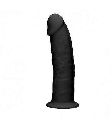 DILDO DE SILICONA SIN TESTiCULOS 192CM NEGRO