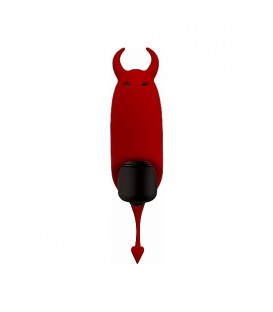 POCKET DEVIL VIBRADOR DE SILICONA - ROJO