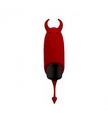 POCKET DEVIL VIBRADOR DE SILICONA ROJO