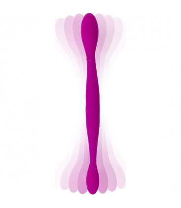 INFINITY DILDO DOBLE CON VIBRACIoN ROSA