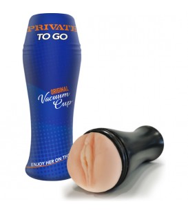 ORIGINAL VACUUM CUP TO GO - MASTURBADOR REALÍSTICO VAGINA