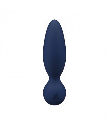 LITTLE ROCKET PLUG VIBRADOR CON MANDO AZUL