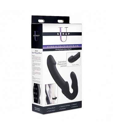 SU EVOKE SUPER CHARGED ARNeS CON DILDO VIBRADOR NEGRO