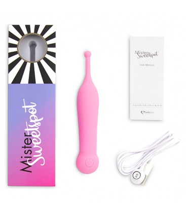 FEELZTOYS MISTER SWEETSPOT VIBRADOR DE CLiTORIS ROSA