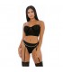 CHAIN ME UP BUSTIER SET NEGRO