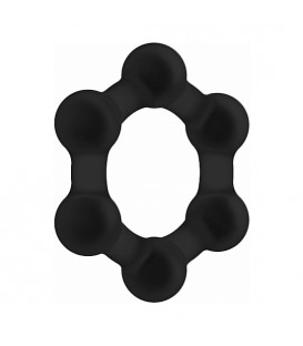 NO. 82 WEIGHTED COCK RING NEGRO