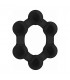 NO. 83 WEIGHTED COCK RING BLACK