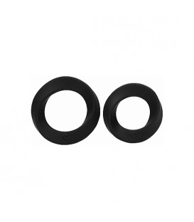 NO 85 WEIGHTED ANILLO PARA EL PENE NEGRO