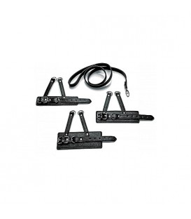 3 PIECE BALL STRETCHER TRAINING SET NEGRO
