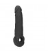 FUNDA PARA EL PENE CON ARO 22 CM NEGRO