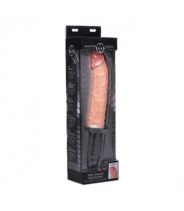 THE CURVED DICKTATOR 13 PLUG VIBRADOR DE SILICONA