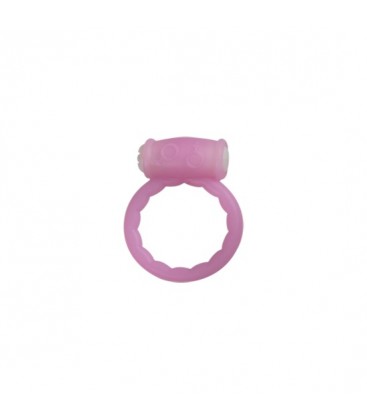 POWER RING SYMBOL ANILLO VIBRADOR SILICONA ROSA
