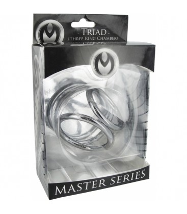 TRAID CHAMBER ANILLO PENE Y TESTiCULOS METAL L