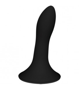 HITSENS 5 - DILDO SILICONA DOBLE DENSIDAD NEGRO