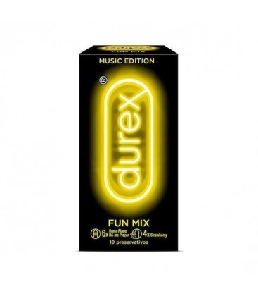 DUREX MUSIC EDITION FUN MIX 10UDS