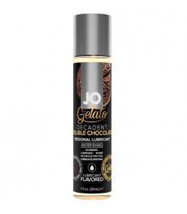 SYSTEM JO - GELATO DECADENT DOBLE CHOCOLATE LUBRICANTE BASE DE AGUA 30ML