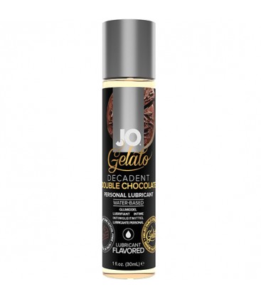 SYSTEM JO GELATO DECADENT DOBLE CHOCOLATE LUBRICANTE BASE DE AGUA 30ML