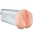 EXTREME TOYZ MASTURBADOR VAGINA TRANSPARENTE