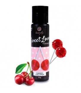 SWEET LOVE - GEL LUBRICANTE LOLLIPOP DE CEREZA - 60ML