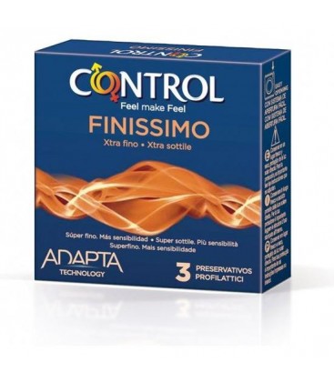 CONTROL PRESERVATIVOS FINISSIMO ORIGINAL 3 UDS