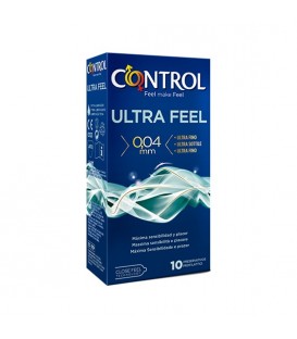 CONTROL PRESERVATIVOS FINISSIMO ULTRAFEEL 10 UDS