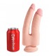 KING COCK PENE REALiSTICO DOBLE TRIPLE DENSIDAD 24X8CM