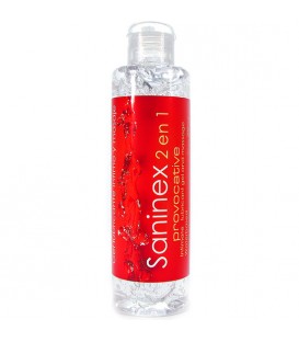 SANINEX INTIMATE LUBRICANT & MASSAGE GEL PROVOCATIVE  2 in 1 - 200ML