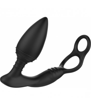 SIMUL8 PLUG EDITION VIBRADOR DE DOBLE MOTOR ANAL COCK AND BALL