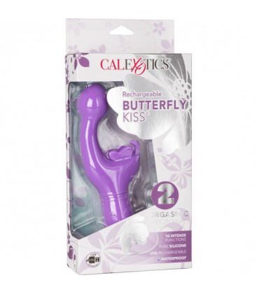 BUTTERFLY KISS ESTIMULADOR RECARGABLE MORADO