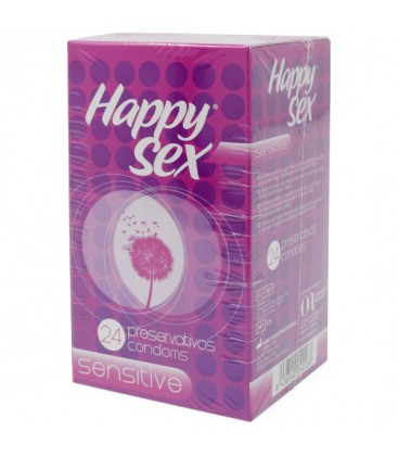 HAPPY SEX PRESERVATIVO SENSITIVE 24 UDS
