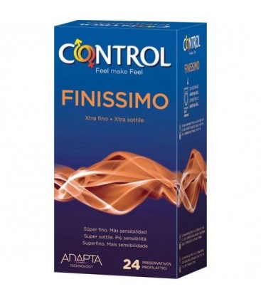 CONTROL PRESERVATIVOS FINISSIMO ORIGINAL 24UDS