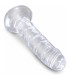 KING COCK CLEAR 6 DILDO REALISTA TRANSPARENTE 155 CM