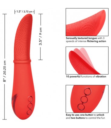 LAGUNA BEACH LOVER VIBRADOR DE SILICONA