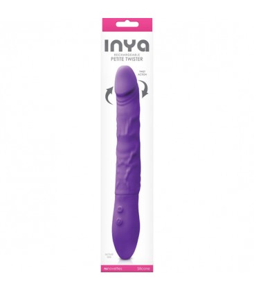 INYA PETITE TWISTER PENE VIBRADOR SILICONA MORADO