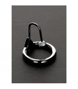 LOCK N LOAD - ANILLO PARA EL PENE CON PLUG ACERO INOX