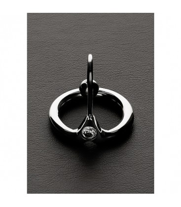 LOCK N LOAD ANILLO PARA EL PENE CON PLUG ACERO INOX