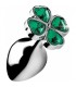 LUCKY CLOVER GEM PLUG ANAL MEDIO TREBOL PLATA