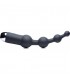 10X BOLAS ANALES SILICONA CON VIBRADOR NEGRO