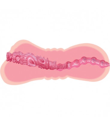SNUG DOBLE MASTURBADOR VAGINA ANO