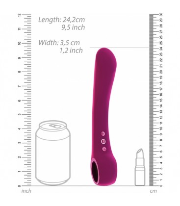 VIVE VIBRADOR SILICONA ROSA