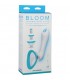 BLOOM VENTOSA DE CLITORIS Y PEZONES TURQUESABLANCO