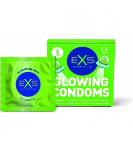 EXS GLOW - FLUORESCENTE - 3 PACK