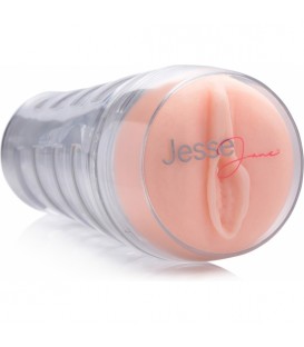 JESSE JANE DELUXE SIGNATURE PUSSY STROKER - MASTURBADOR RALISTICO - FLESH