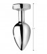 LIGHT UP PLUG ANAL MEDIO PLATEADO