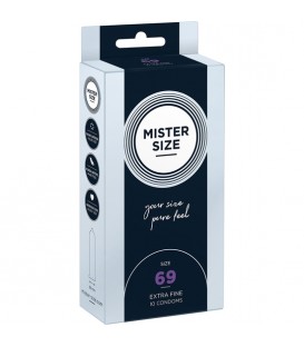 MISTER SIZE 69 PRESERVATIVOS EXTRAFINOS 10PACK