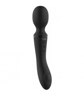 ENORA - VARITA Y VIBRADOR - NEGRO